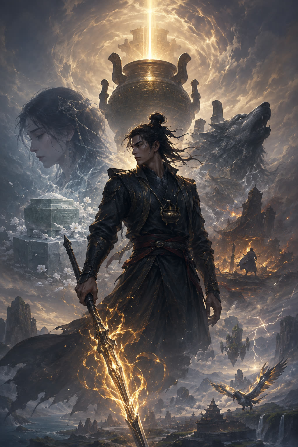 Cover of The Nine Cauldrons