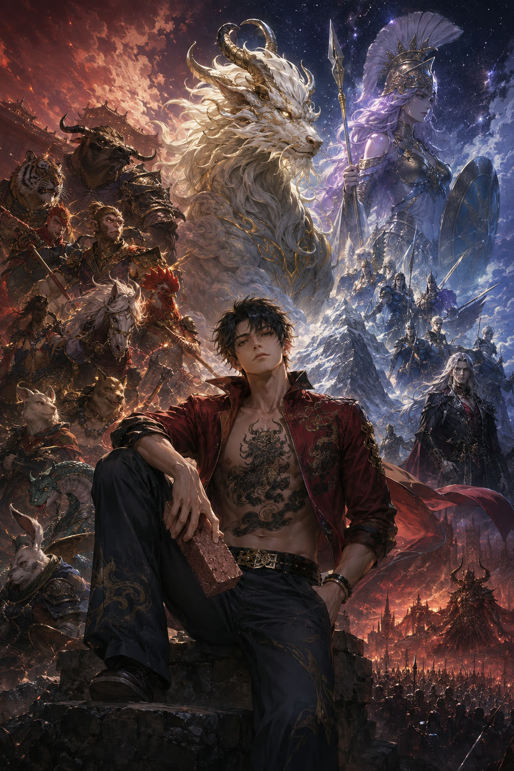 Cover of The Twelve Zodiac Guardian Gods